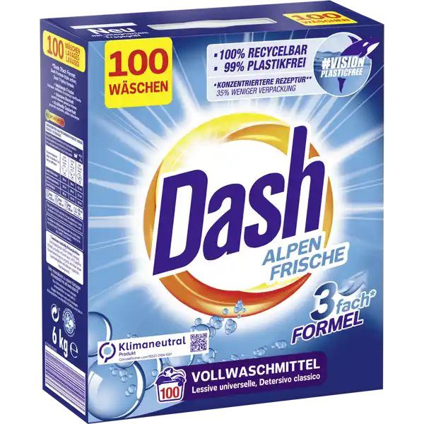 Lessive en poudre "Alpenfresh" - 100 lavages