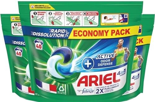 Ariel 120 pods+ febreze